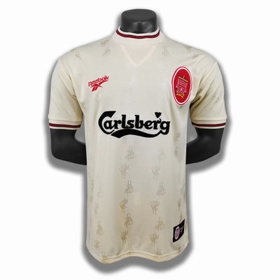 Maillot Rétro Liverpool Extérieur 1996/1997 vu de face