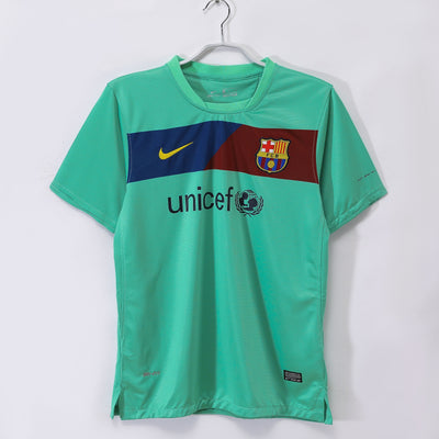 Maillot Rétro FC Barcelone Extérieur 2010/2011 vu de face