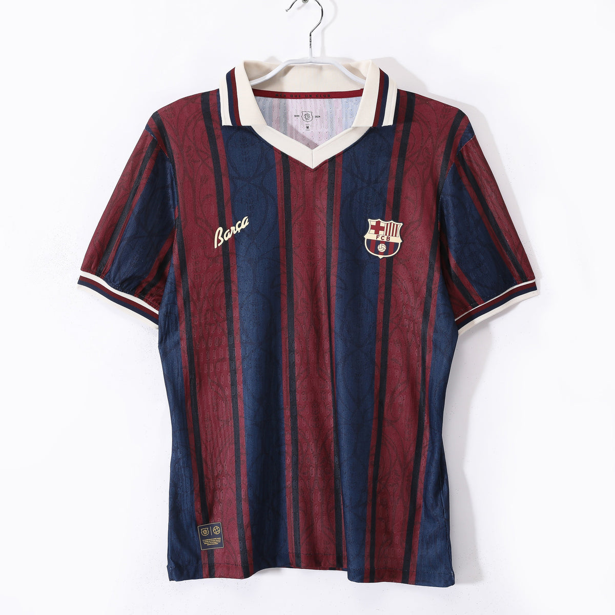 Maillot Retro FC Barcelone Domicile 125ans
