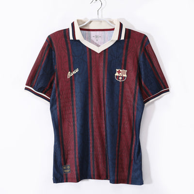 Maillot Rétro FC Barcelone Domicile 125ans vu de face
