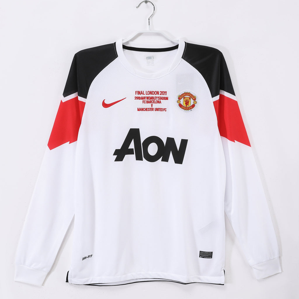 Maillot Retro Manchester United Exterieur 2010/2011