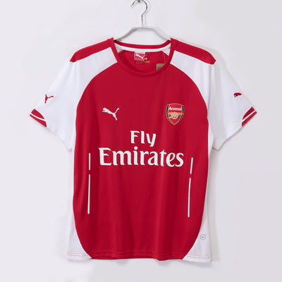 Maillot Rétro Arsenal Domicile 2014/2015 vu de face