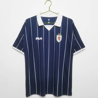 Maillot Rétro Écosse Domicile 2002/2003 vu de face