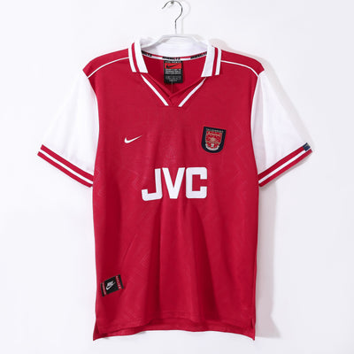 Maillot Rétro Arsenal Domicile 1996/1997 vu de face