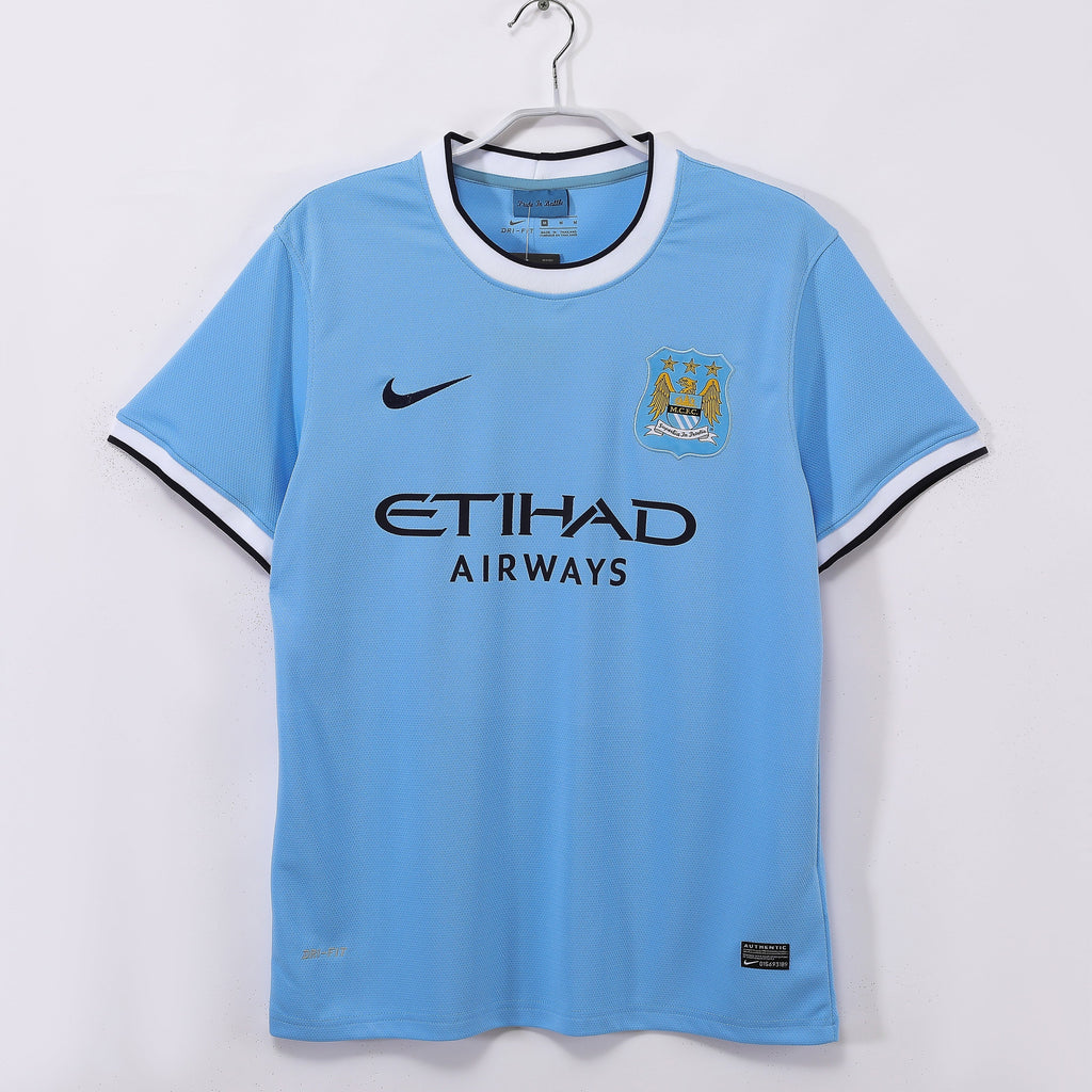 Maillot Retro Manchester City Domicile 2013/2014