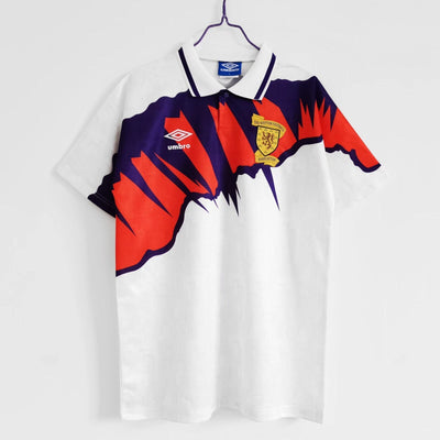 Maillot Rétro Écosse Domicile 1991/1992 vu de face