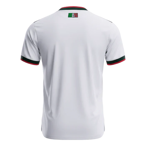 Dos du maillot Mexique Extérieur Coupe du Monde 2026, emplacement du flocage nom et numéro