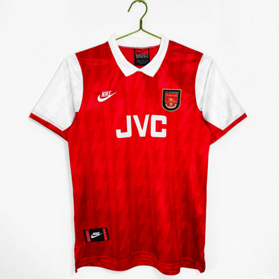 Maillot Rétro Arsenal Domicile 1994/1995 vu de face
