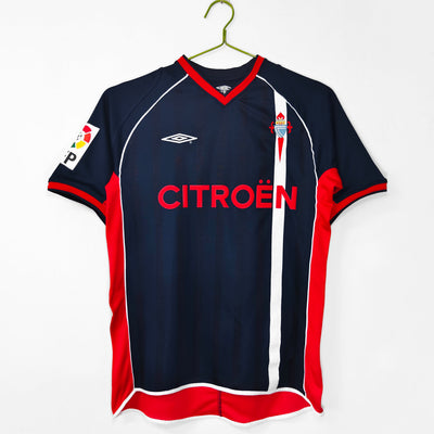Maillot Rétro Celta Vigo Extérieur 2001/2002 vu de face