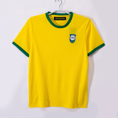 Maillot Rétro Brésil Domicile 1970/1971 vu de face