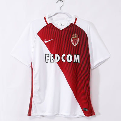 Maillot Rétro AS Monaco Domicile 2016/2017 vu de face