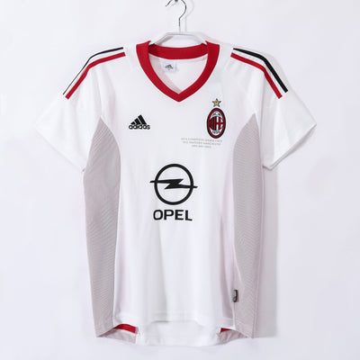 Maillot Rétro AC Milan Extérieur 2002/2003 vu de face