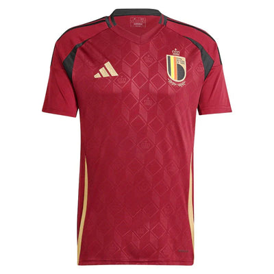 Maillot Belgique Domicile Euro 2024 vu de face