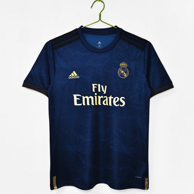 Maillot Rétro Real Madrid Extérieur 2019/2020 vu de face