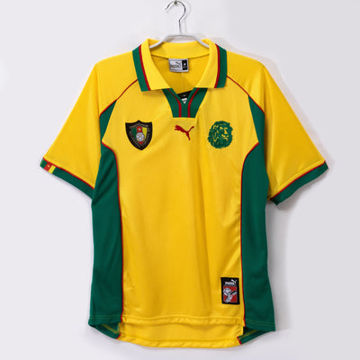 Maillot Rétro Cameroun Extérieur 1998/1999 vu de face