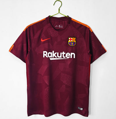 Maillot Rétro FC Barcelone Third 2017/2018 vu de face