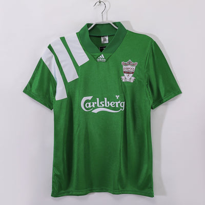 Maillot Rétro Liverpool Extérieur 1992/1993 vu de face