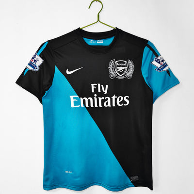 Maillot Rétro Arsenal Extérieur 2011/2012 vu de face
