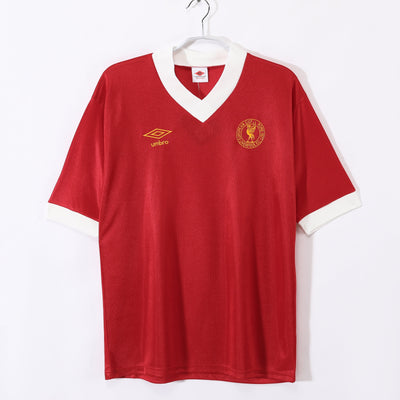 Maillot Rétro Liverpool Domicile 1976/1977 vu de face