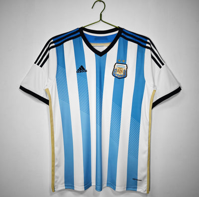 Maillot Rétro Argentine Domicile 2014/2015 vu de face