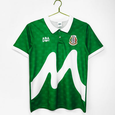 Maillot Rétro Mexique Domicile 1995/1996 vu de face