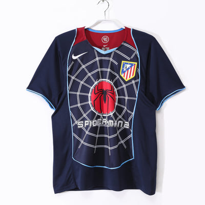 Maillot Rétro Atlético Madrid Extérieur 2004/2005 vu de face