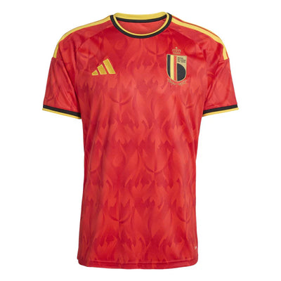 Maillot Belgique Domicile Coupe du Monde 2026 vu de face