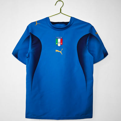 Maillot Rétro Italie Domicile 2006/2007 vu de face