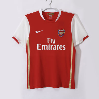 Maillot Rétro Arsenal Domicile 2006/2007 vu de face