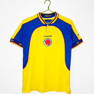 Maillot Rétro Colombie Domicile 2001/2002 vu de face