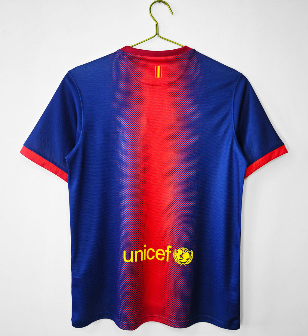 Maillot Retro FC Barcelone Domicile 2012/2013