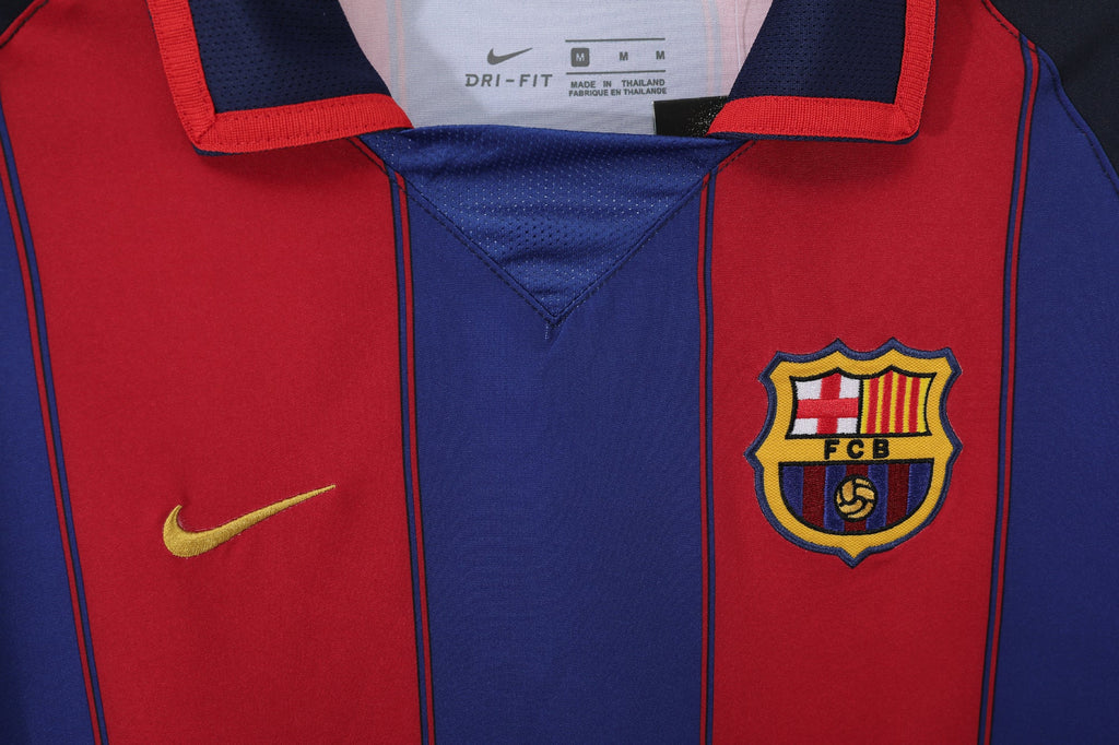 Maillot Retro FC Barcelone Domicile 2003/2004