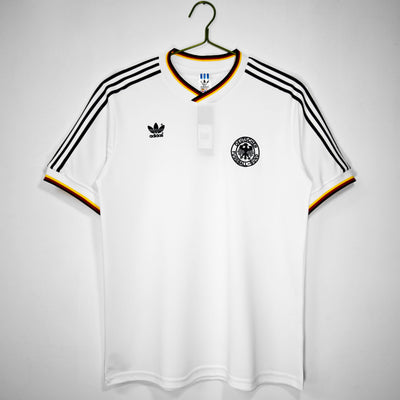 Maillot Rétro Allemagne Domicile 1986/1987 vu de face