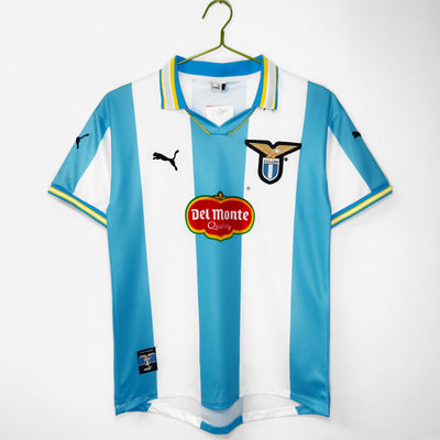 Maillot Rétro Lazio Rome Domicile 1999/2000 vu de face