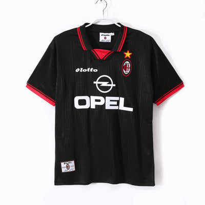 Maillot Rétro AC Milan Third 1997/1998 vu de face