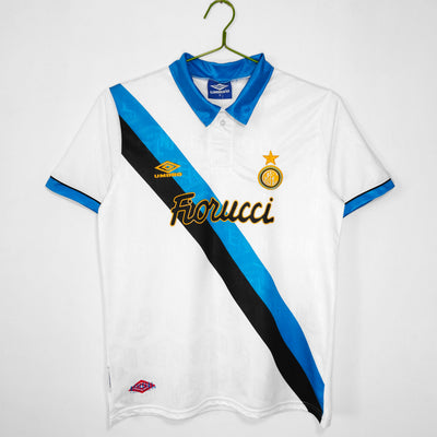 Maillot Rétro Inter Milan Extérieur 1994/1995 vu de face