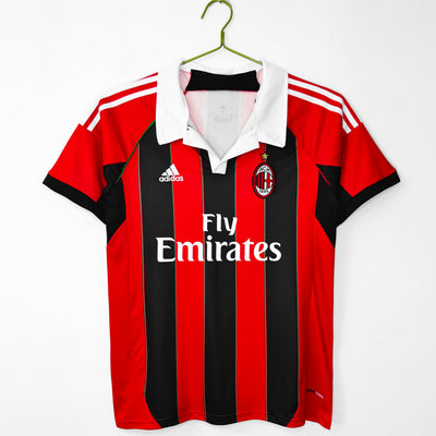 Maillot Rétro AC Milan Domicile 2012/2013 vu de face