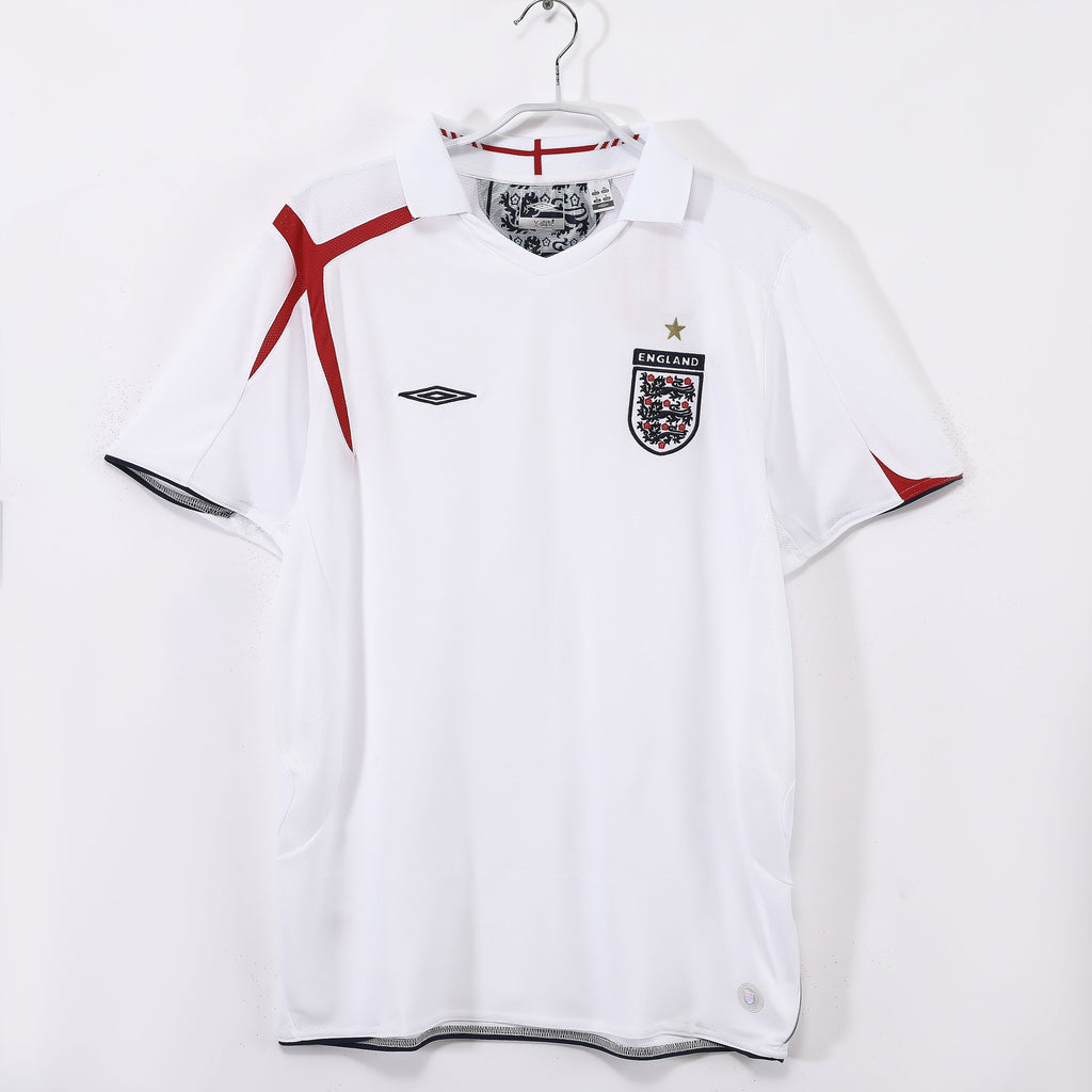Maillot Retro Angleterre Domicile 2006/2007