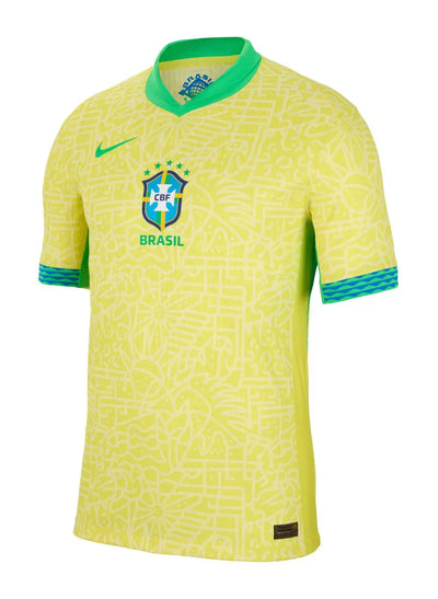 Maillot Brésil Domicile Copa America 2024 vu de face
