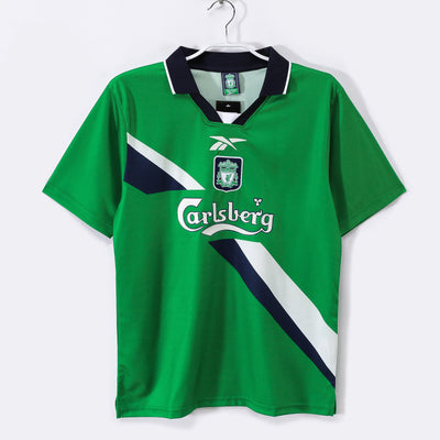 Maillot Rétro Liverpool Extérieur 1999/2000 vu de face