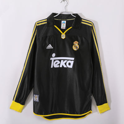 Maillot Rétro Real Madrid Extérieur 1999/2000 vu de face