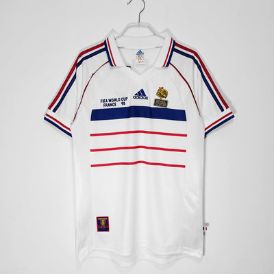 Maillot Rétro France Extérieur 1998/1999 vu de face