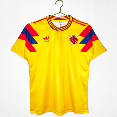Maillot Rétro Colombie Domicile 1990/1991 vu de face