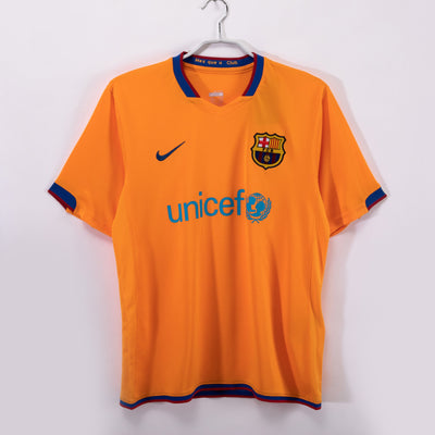 Maillot Rétro FC Barcelone Extérieur 2006/2007 vu de face