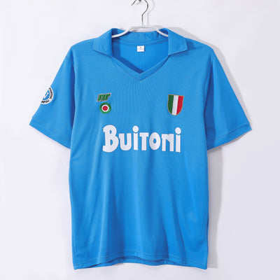Maillot Rétro Napoli Domicile 1987/1988 vu de face