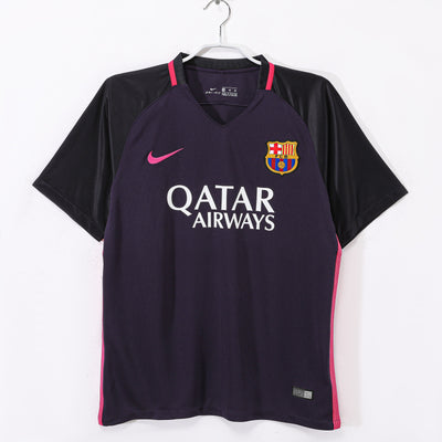 Maillot Rétro FC Barcelone Extérieur 2016/2017 vu de face