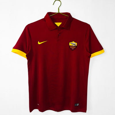 Maillot Rétro AS Rome Domicile 2014/2015 vu de face