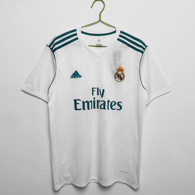 Maillot Rétro Real Madrid Domicile 2017/2018 vu de face