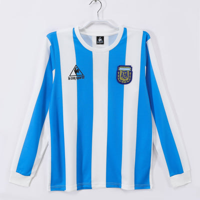 Maillot Rétro Argentine Domicile 1986/1987 vu de face