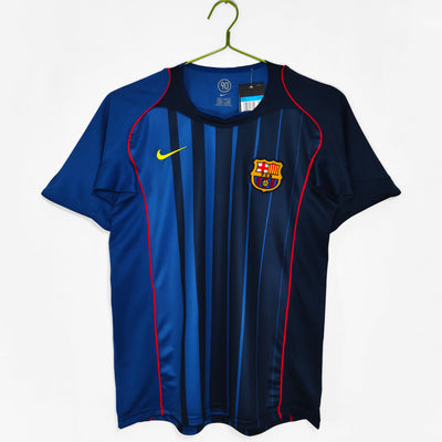 Maillot Rétro FC Barcelone Extérieur 2004/2005 vu de face